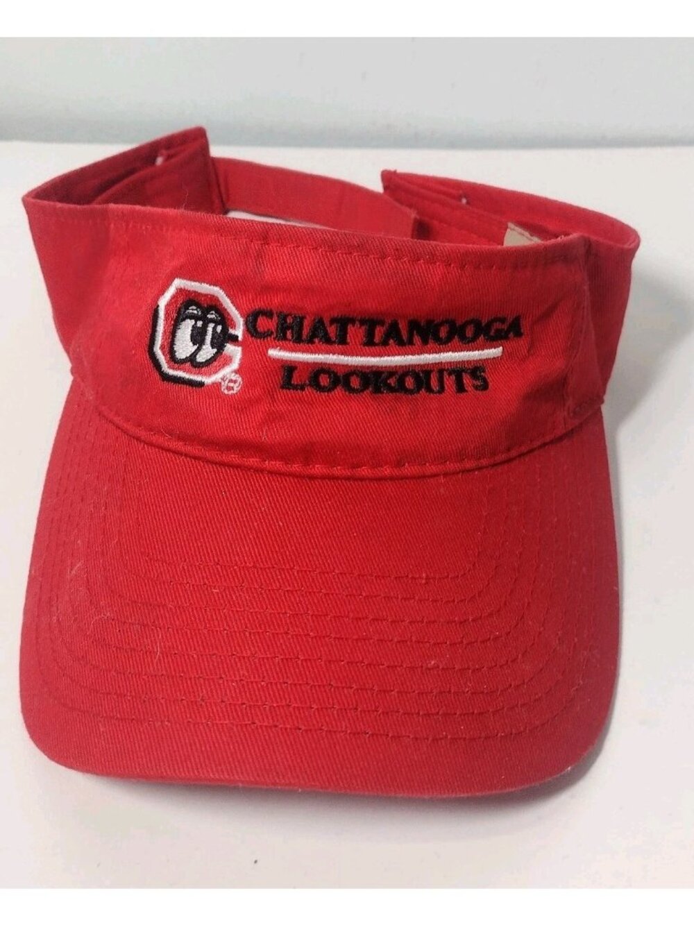 Vintage Chattanooga Lookouts MiLB Visor OC One Size Unisex Adjustable READ